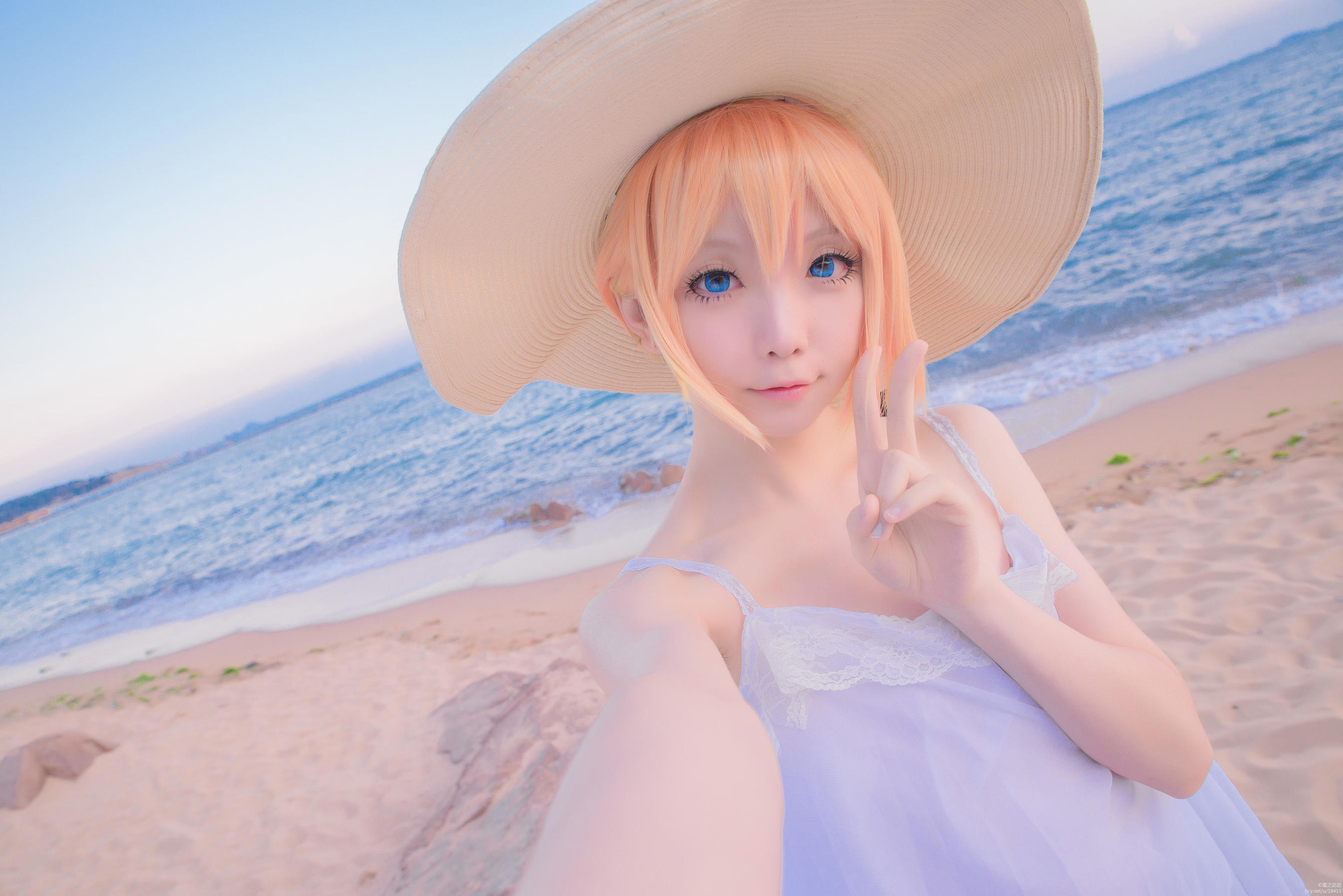 [网红Coser]星之迟迟《刀剑乱舞COS乱藤四郎》写真集插图7